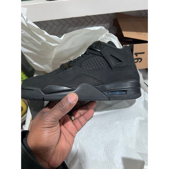 Air Jordan 4 Retro Black Light Graphite Men Size 12 FV5029-010 New w/ Box - Picture 14 of 16